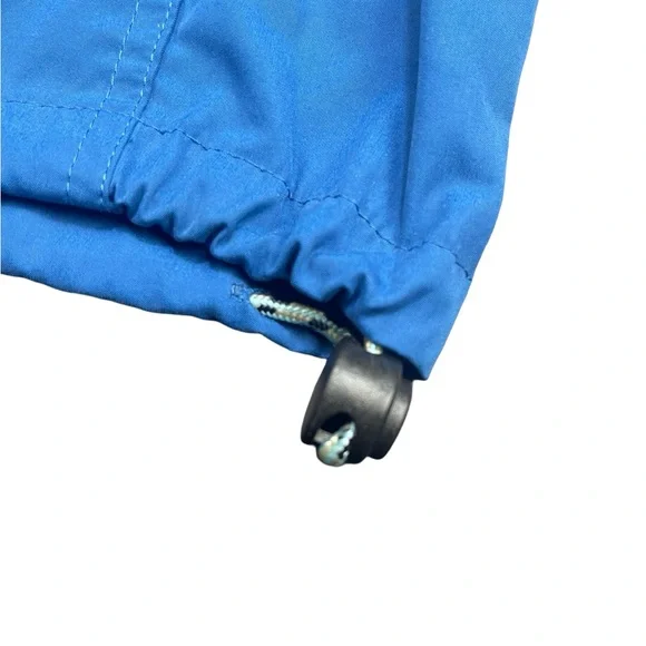 Prodoh Blue Hooded Windbreaker Anorak Jacket size 10 - Picture 3 of 10
